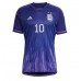 Argentina Lionel Messi #10 Replica Away Stadium Shirt World Cup 2022 Short Sleeve
